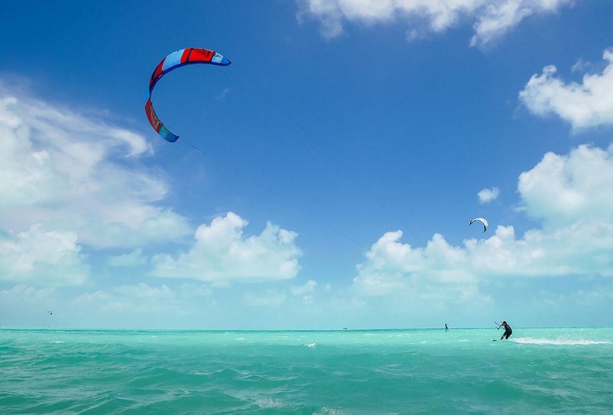 Pine Cay - Kitesurfing