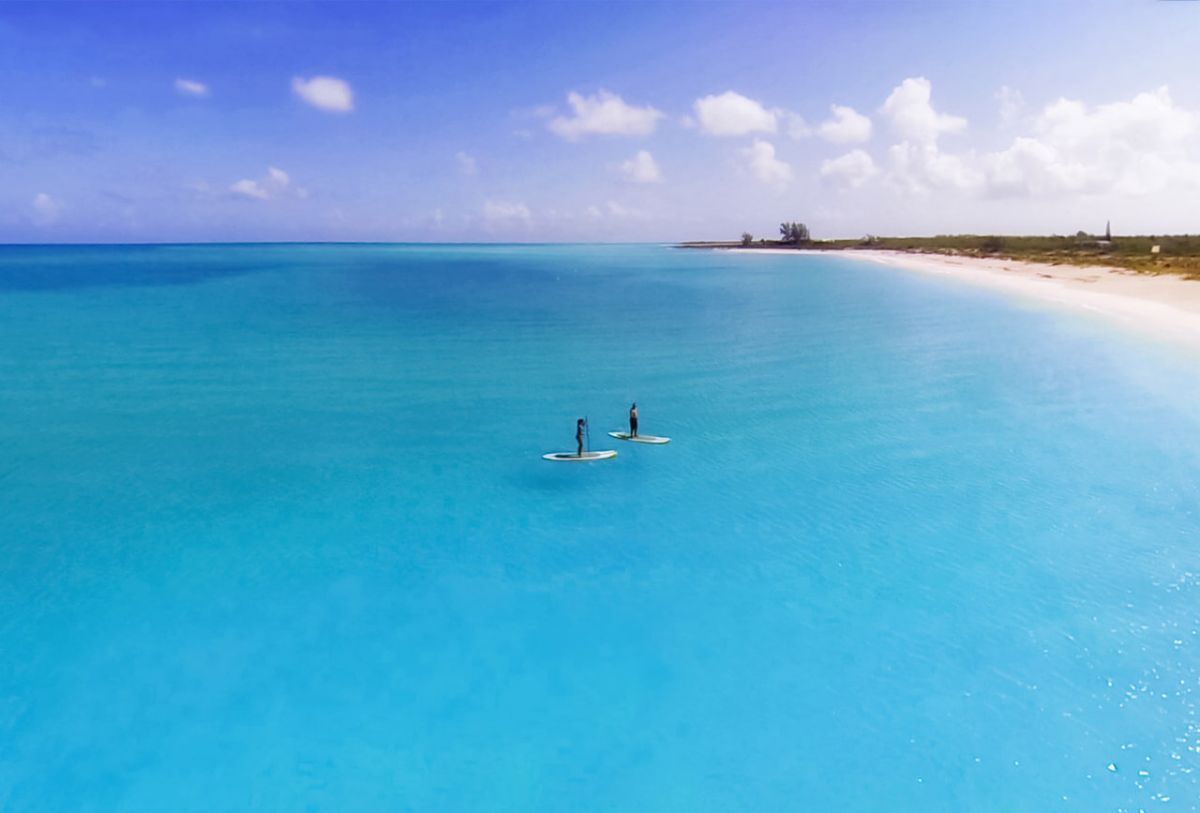 Pine Cay - Paddleboarding