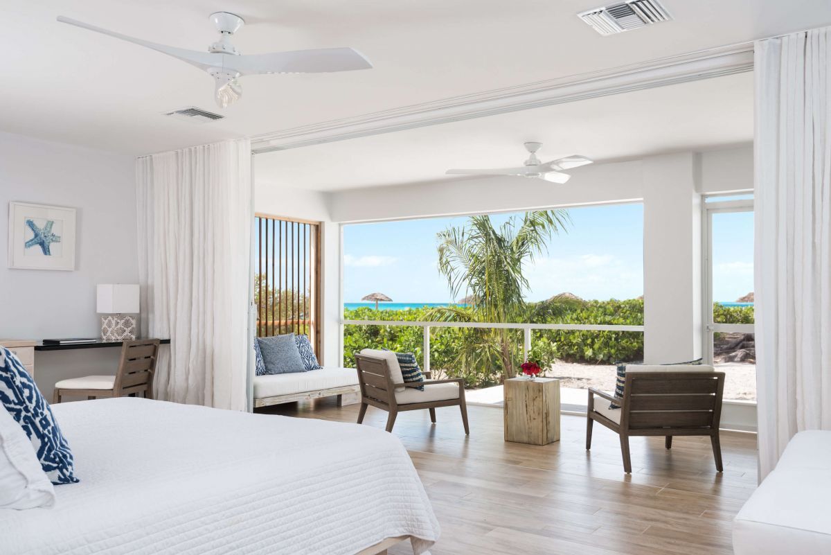 Pine Cay - Beachfront Room