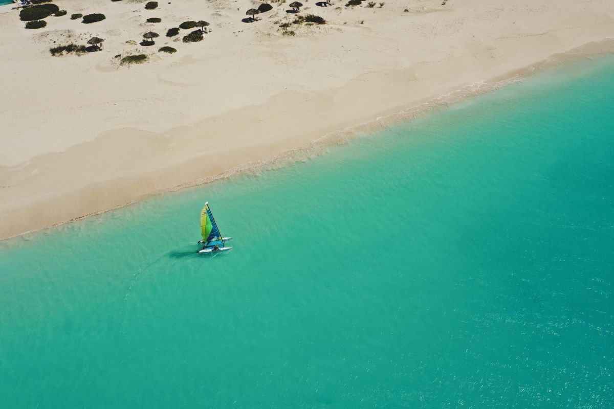 Pine Cay - Hobie cats