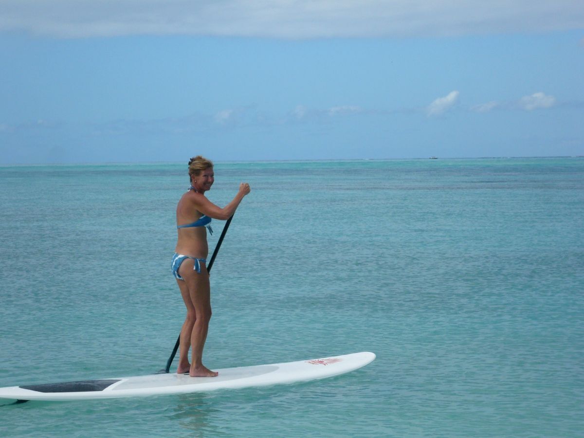 Pine Cay - Paddleboarding