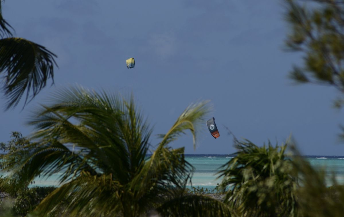Pine Cay - Kitesurfing