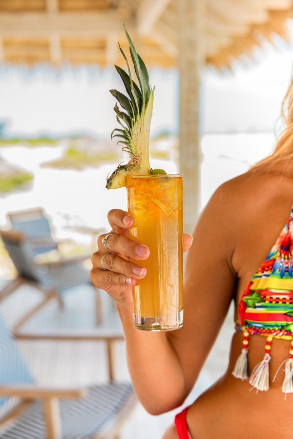 Pince Cay Tikki Time beach bar