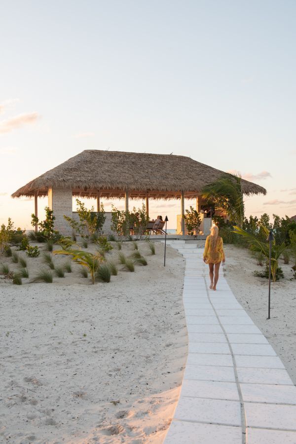 Pince Cay Tikki Time beach bar