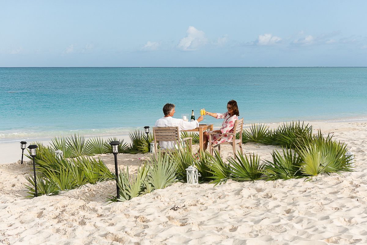 Pine Cay Starlit private dining