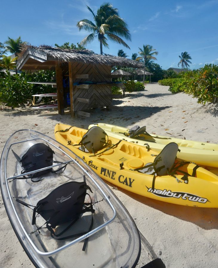 Pine Cay - Kayaking