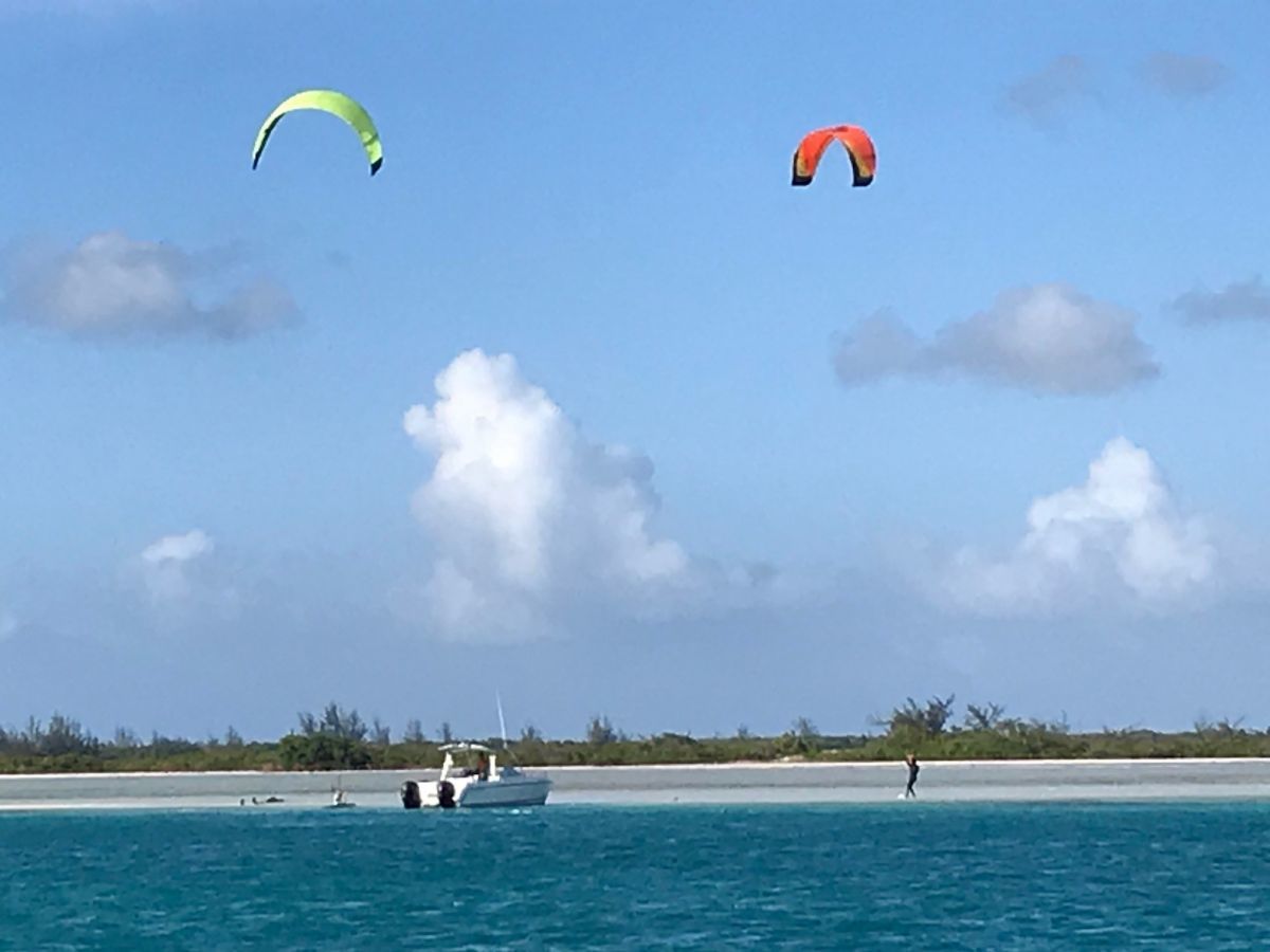 Pine Cay - Kitesurfing