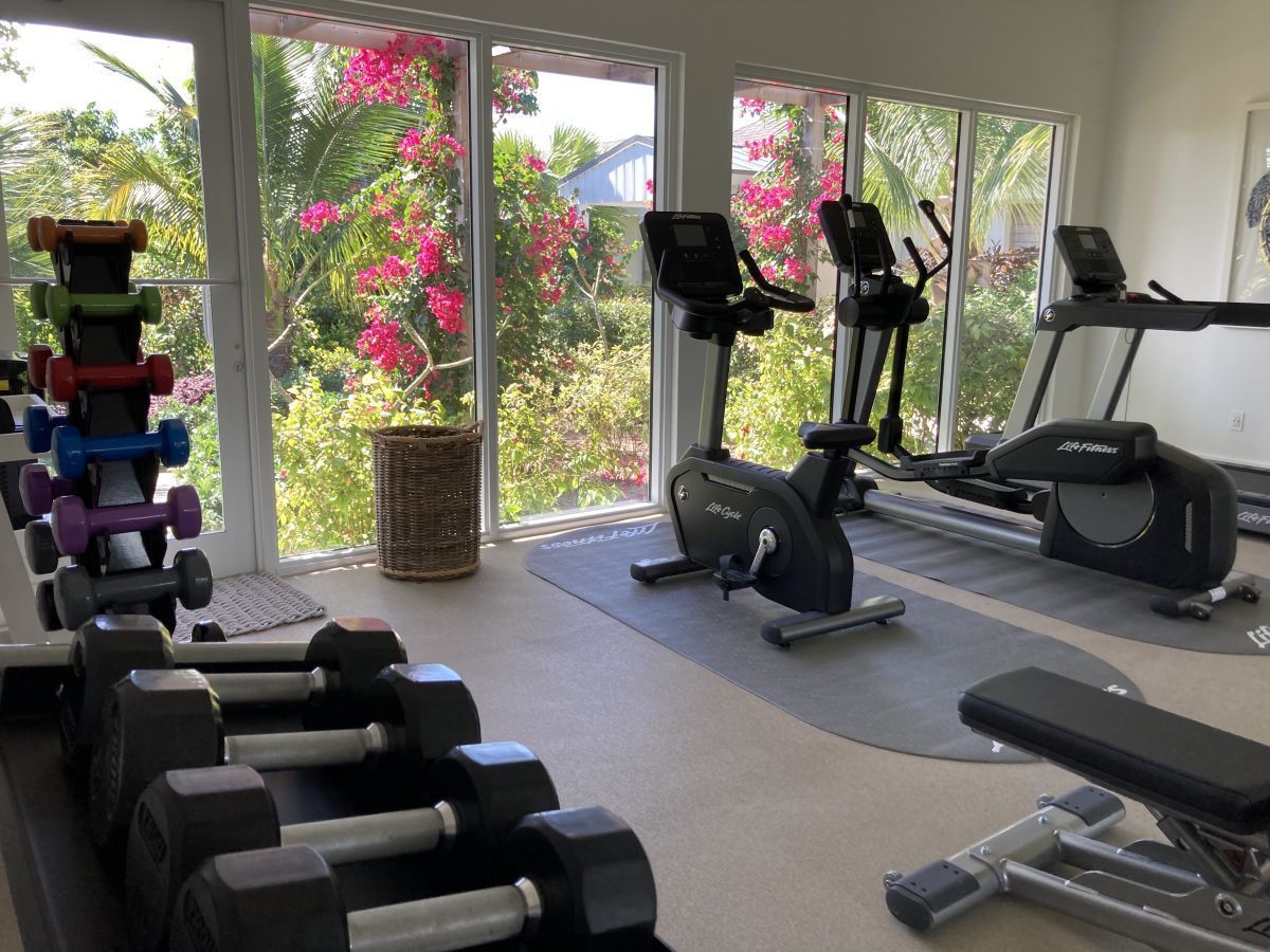 Pine Cay gym