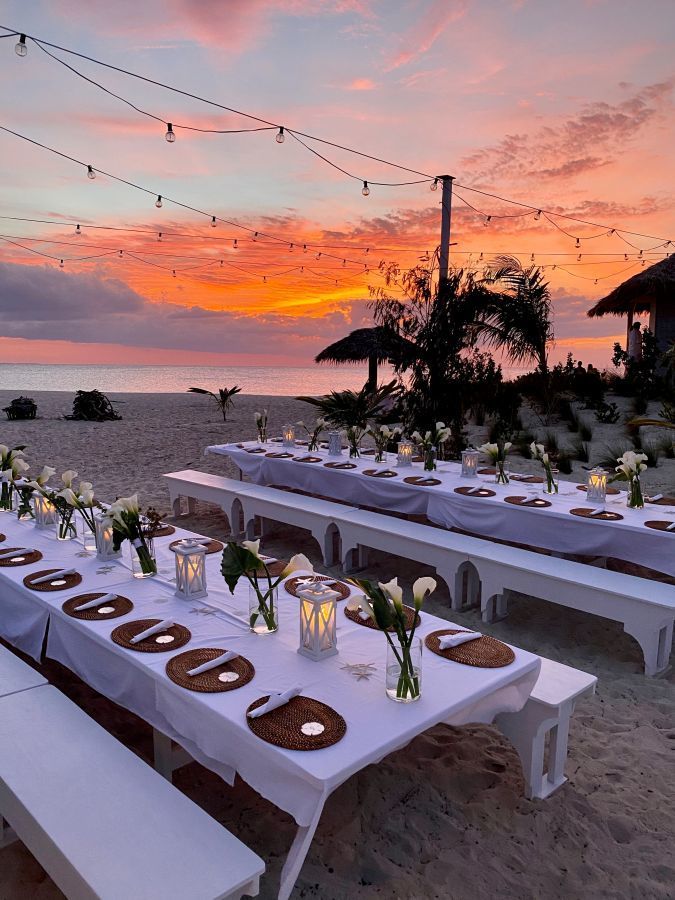 Pine Cay Island nuptials