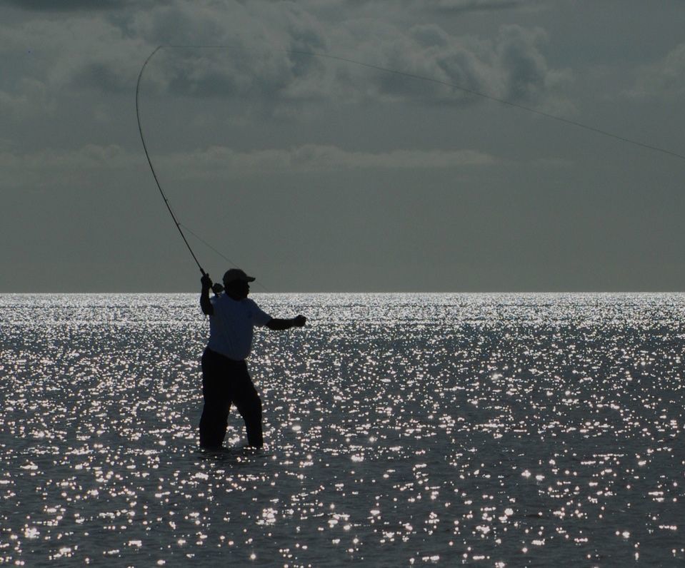 Pine Cay bone fishing