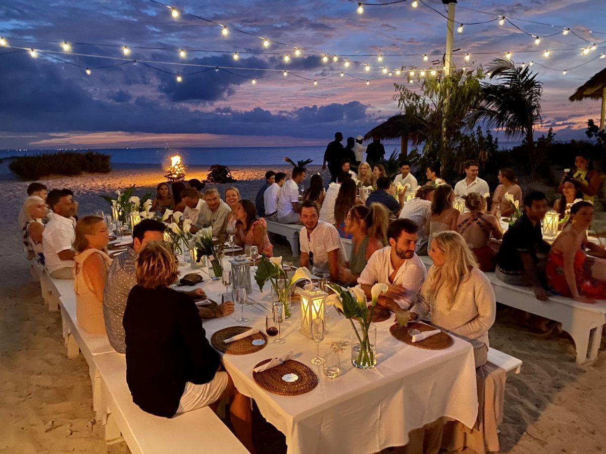 Pine Cay Island nuptials